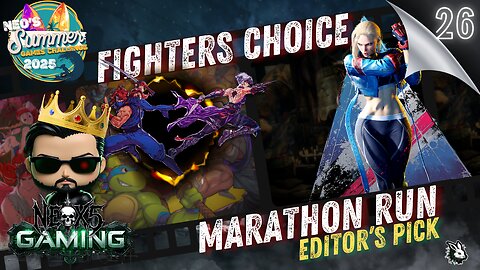 Beat'em Ups and Fighting Games: Saturday Marathon | Summer Gaming Ep 26 | Rumble Gaming