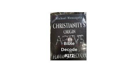 Bible Decode #172-The Case of Christ as The Case for Caesar C--Reciprocal Church359