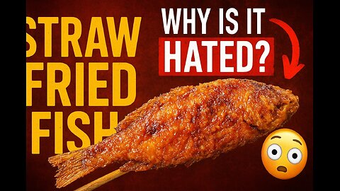 “The STRANGEST Street Food in Korea?! The Mystery of Straw Fried Fish”