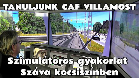 2015.11.24. CAF villamos szimulátor Száva kocsiszínben, avagy a típusoktatás egy új dimenziója.
