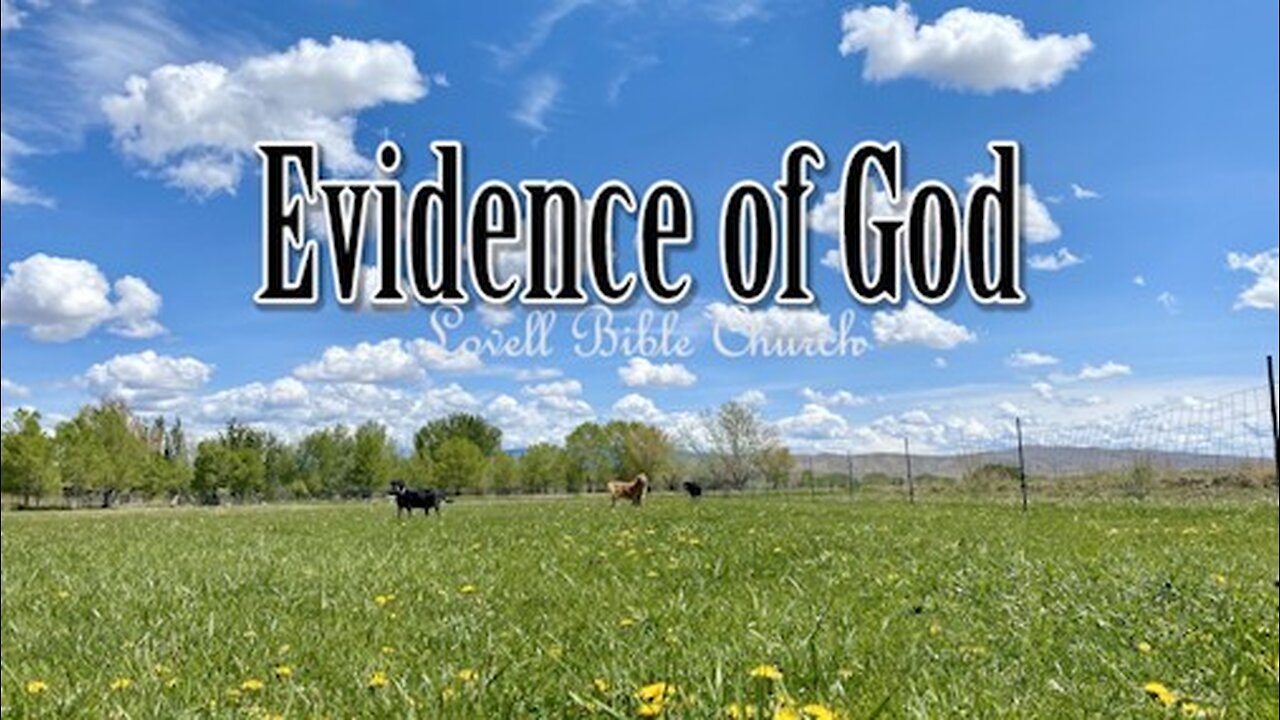 Evidence of God