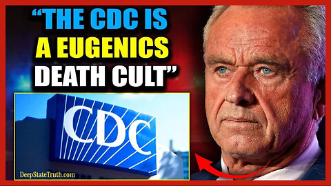 💥⚕️ HHS Robert F Kennedy Jr. is Blowing the Lid Off and Exposing the CDC Which He Calls a 'Death Cult'