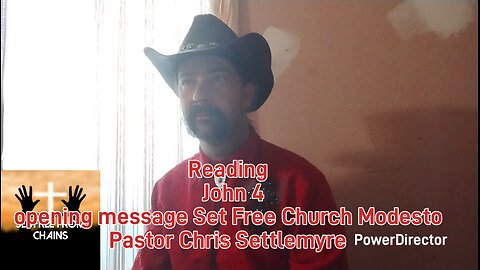 John 4 opening message Set Free Church Modesto Pastor Chris Settlemyre #theoutlawpreacher