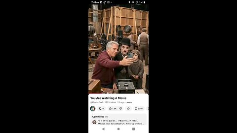 YOU ARE WATCHING A MOVIE