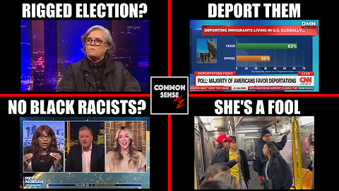 Rosie Hates Trump | Americans Love Deportations | Black Women Can't Be Racist? | Liberal TDS Fool