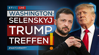 🟥 WASHINGTON: TRUMP lädt SELENSKYJ vor! | LIVE | #WATCHPARTY