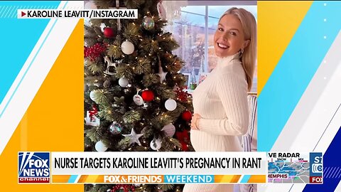 ‘DISGUSTING’: Nurse targets Karoline Leavitt’s pregnancy in online rant