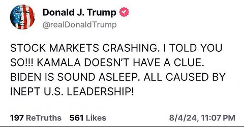 Liberal democrat cult klan fake news COPE SEETHE Stock Market SURGES after Trump Announce Trade Deal