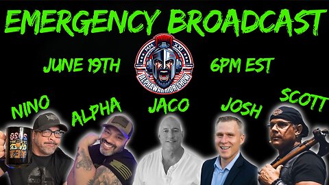 EMERGENCY ROUND TABLE BROADCAST - NINO, JACO, SCOTT PSF, JOSH & ALPHA