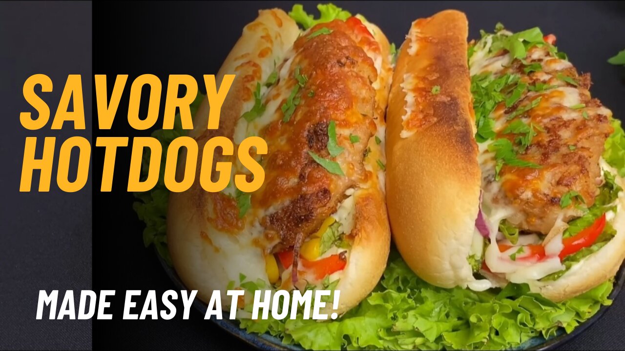 SAVORY HOTDOGS Made Easy at Home! 🌭✨ Get Ready to Indulge!