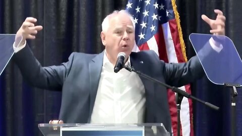 Tim Walz condemns Charlie Kirk killing, after joking about Trump dying, beating up Republicans, etc