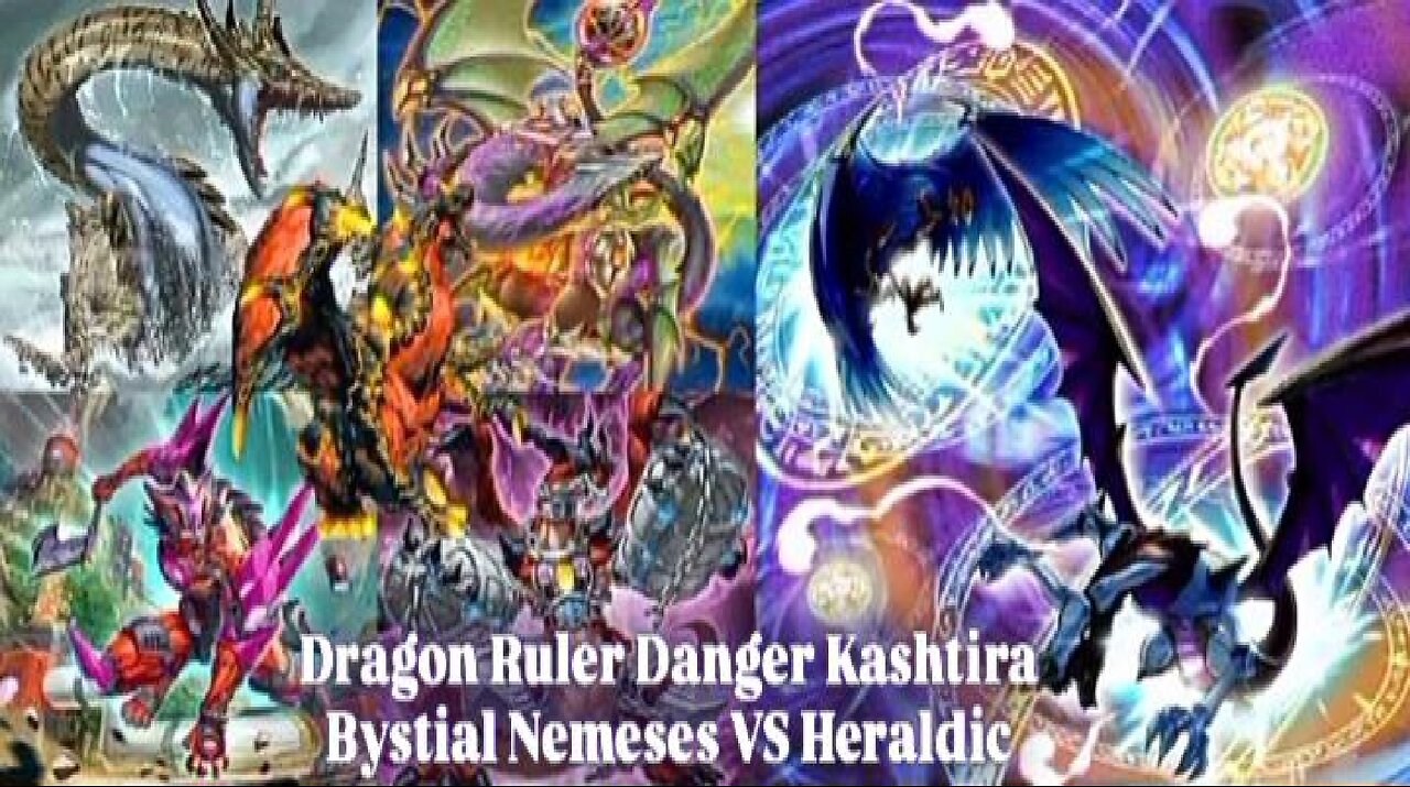 Yu-Gi-Oh! Duelingbook | Dragon Ruler Danger Kashtira Bystial Nemeses Deck Vs Heraldic Deck
