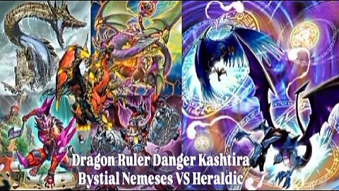 Yu-Gi-Oh! Duelingbook | Dragon Ruler Danger Kashtira Bystial Nemeses Deck Vs Heraldic Deck
