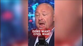 Alex Jones: Democrats Desperate To Start Civil War With Trump & MAGA - 10/17/25