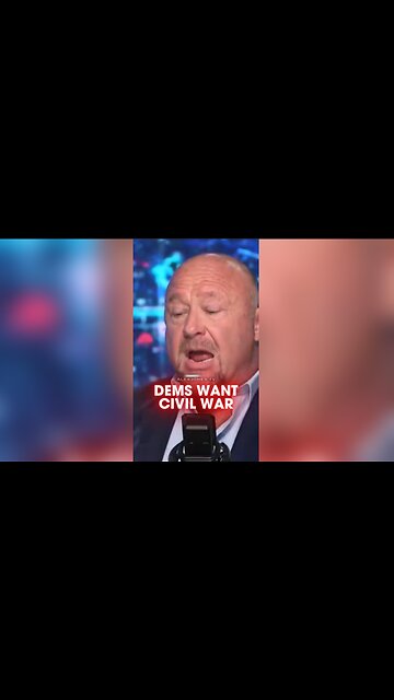Alex Jones: Democrats Desperate To Start Civil War With Trump & MAGA - 10/17/25