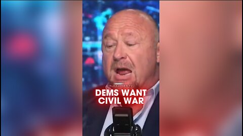 Alex Jones: Democrats Desperate To Start Civil War With Trump & MAGA - 10/17/25
