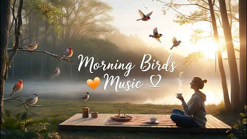 Morning Birds Relaxing Music 🌅 Soothing Nature Sounds for Meditation & Peaceful Start