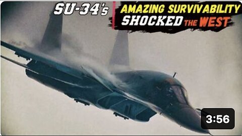 "Su-34 Loses Cockpit Canopy at 10 km Altitude over Ukraine, Shockingly Survives"