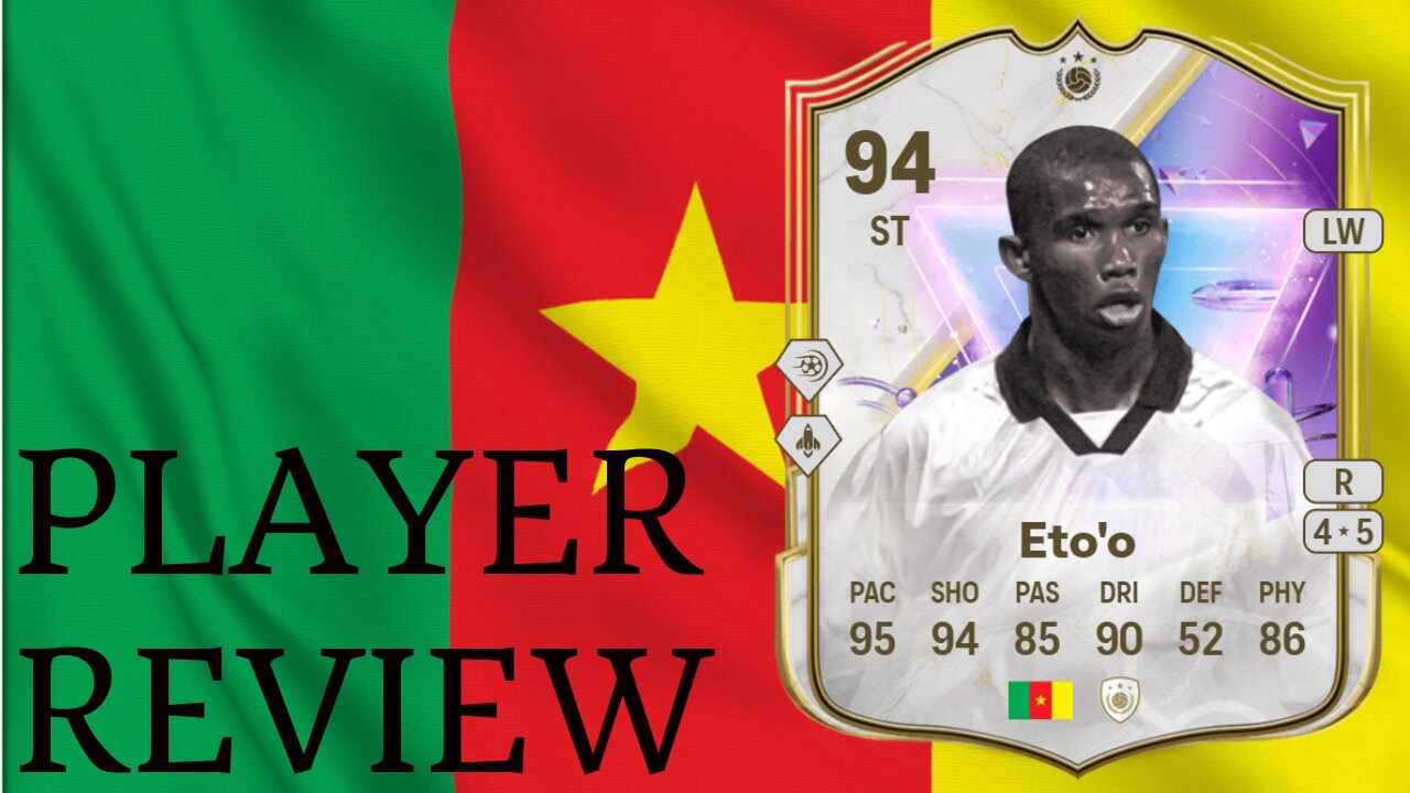 94 FUTURE STARS ICON ETO'O SBC PLAYER REVIEW! FC 25 ULTIMATE TEAM