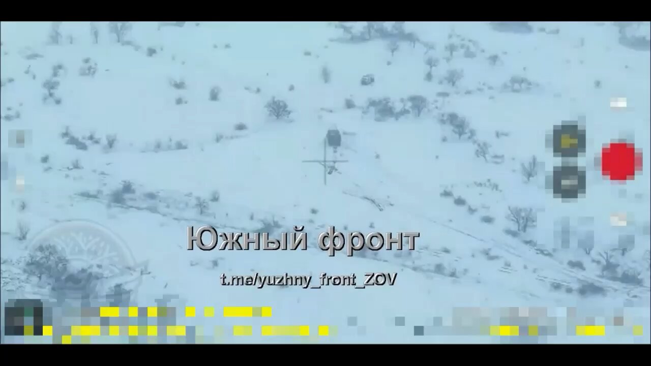 Russian FPV Drone Strikes Destroy Ukrainian Armored Vehicle & UAV Position In Toretsk