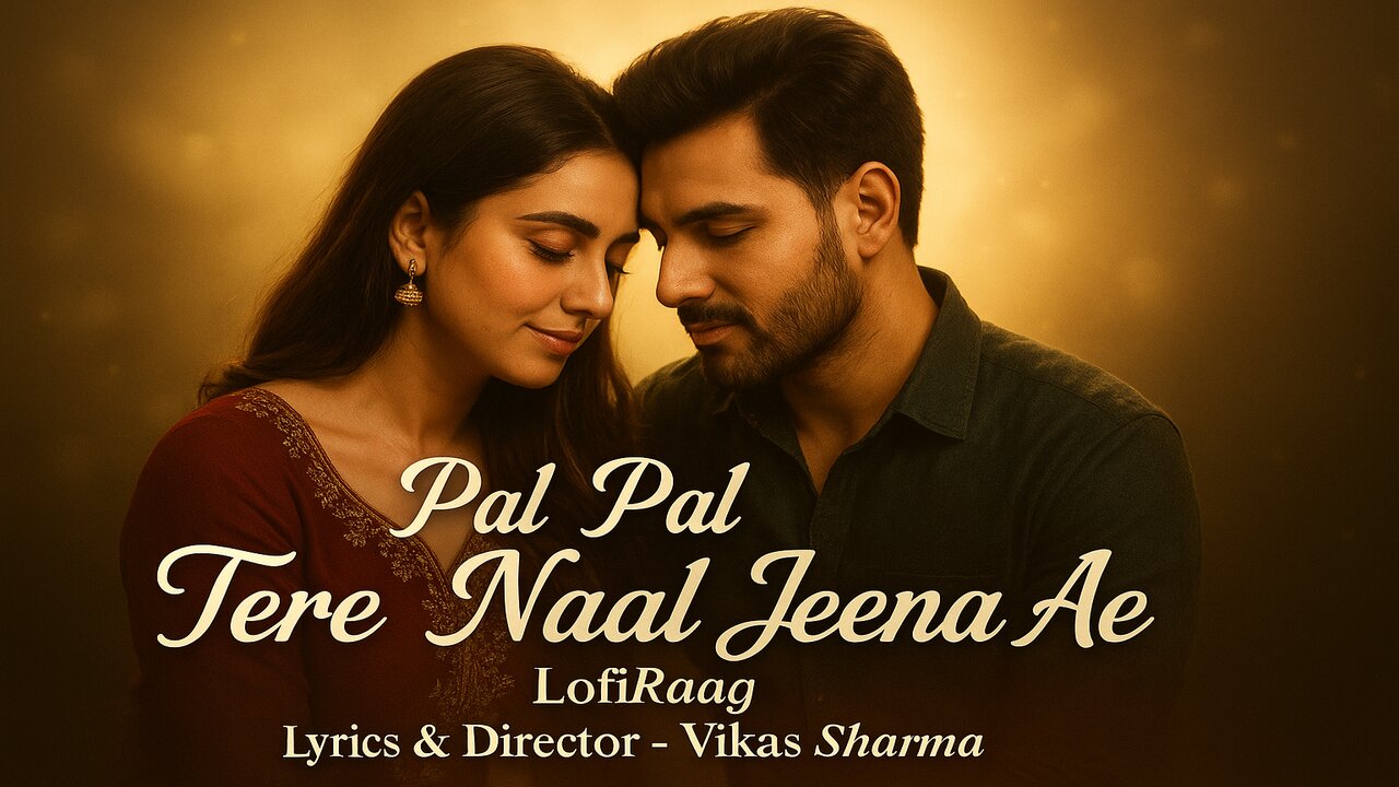 Pal Pal Tere Naal Jeena Ae | Punjabi Romantic Song | Heart Touching Song | Romantic Song | LofiRaag