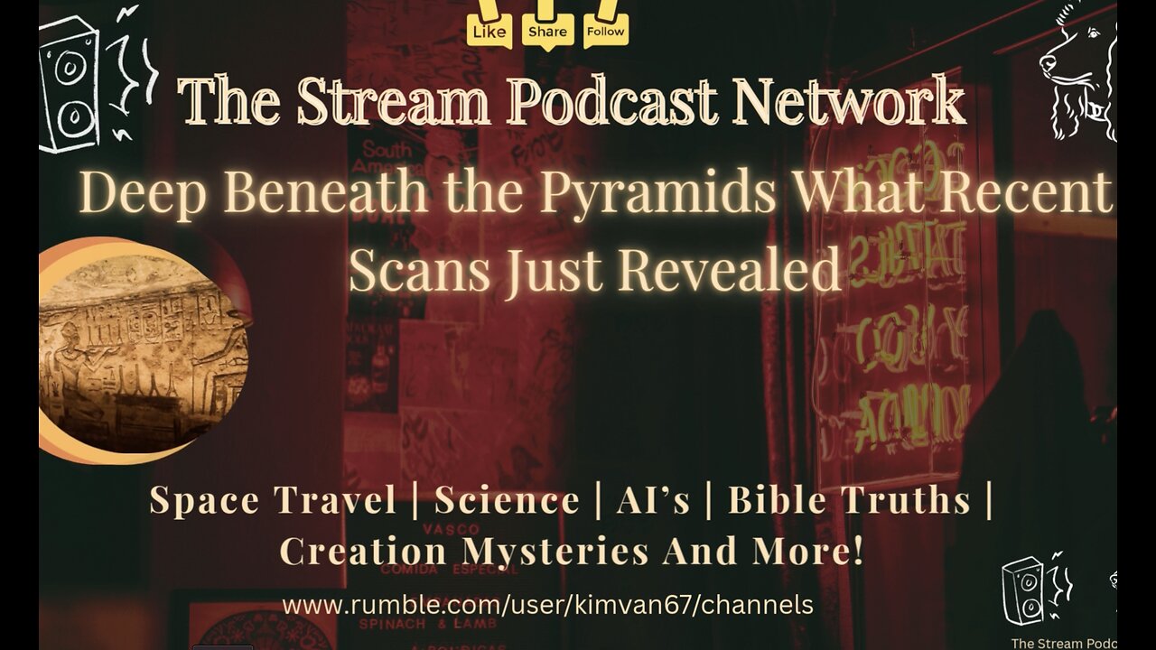 🔴 Deep Beneath the Pyramids What Recent Scans Just Revealed.