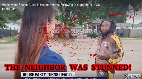 Man invites co-workers to a House Party...SHOOTS ONE OF THEM DEAD!