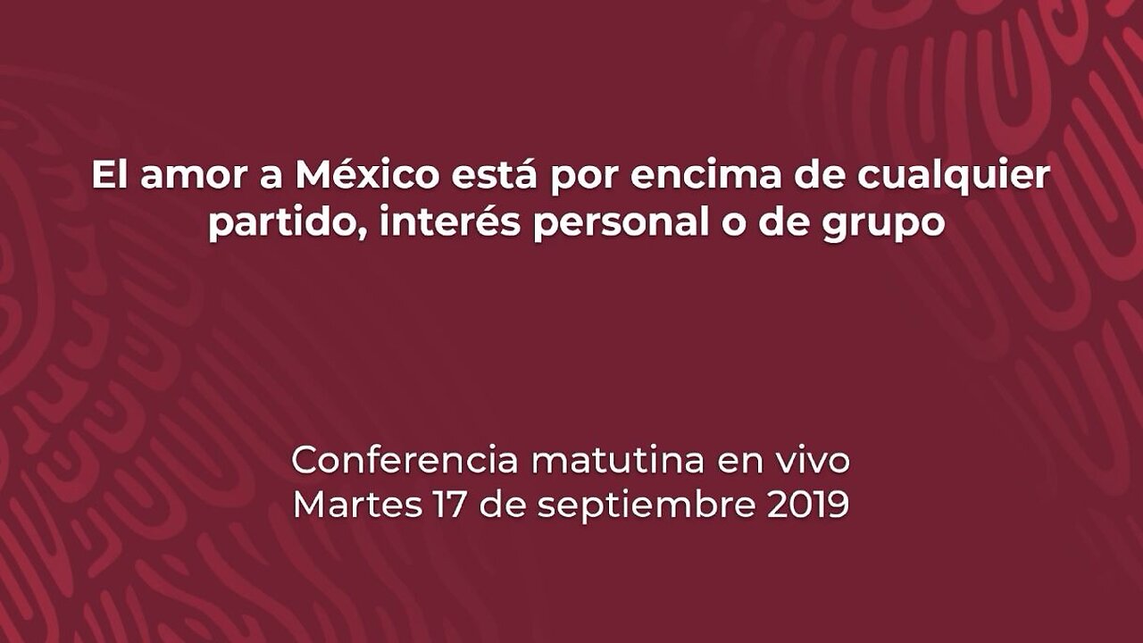 Llamado a la reconciliación y la unidad.
