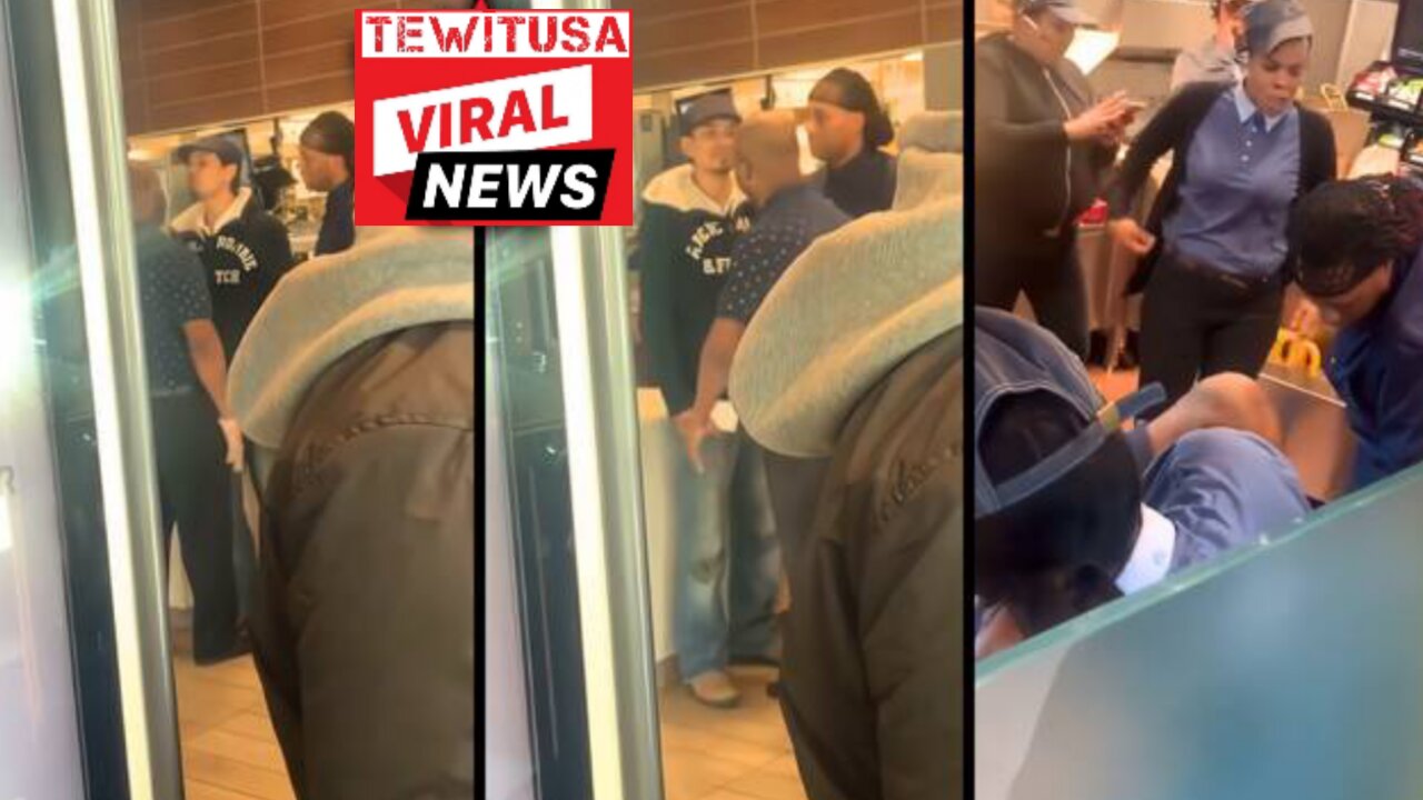 Fired McDonald’s Employee Refuses to Leave, Manager Fights Back in Wild Brawl Behind the Counter