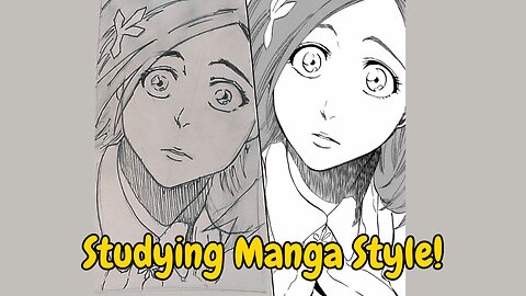 Filling a Sketchbook Page with Orihime Manga Panels (Bleach)