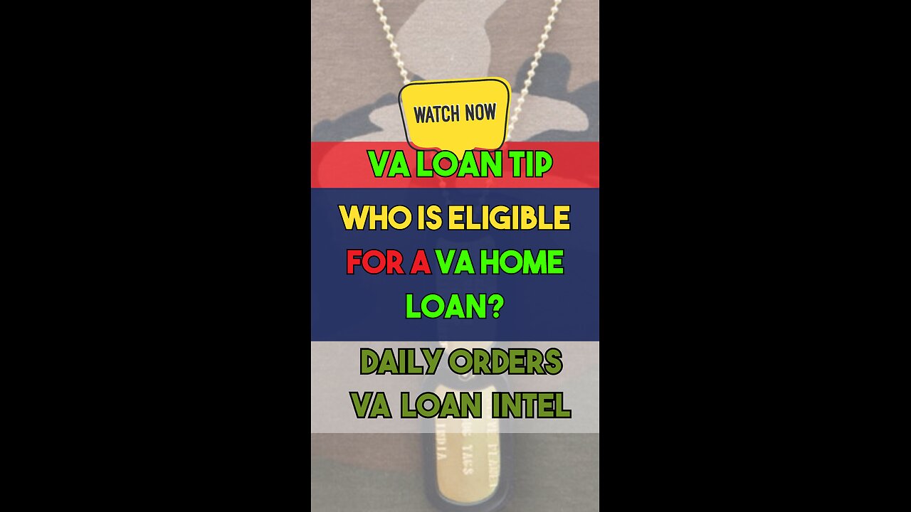 Who Is Eligible for a VA Home Loan?