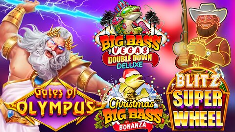 EXPLORING DIFFERENT SLOTS | BIG BASS BONANZA GAMES, GATES OF OLYMPUS AND MORE!