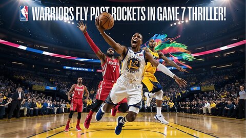 WARRIORS FLY PAST ROCKETS IN GAME 7 THRILLER!