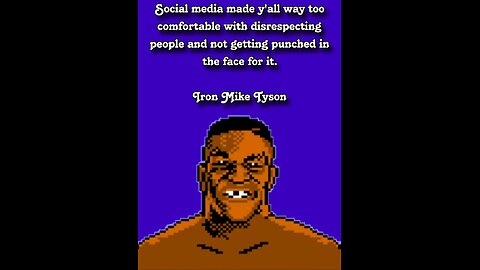 Iron Mike has a message....