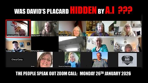 Did A.I. BLOCK David's 'YOU ARE POWERFUL' message?