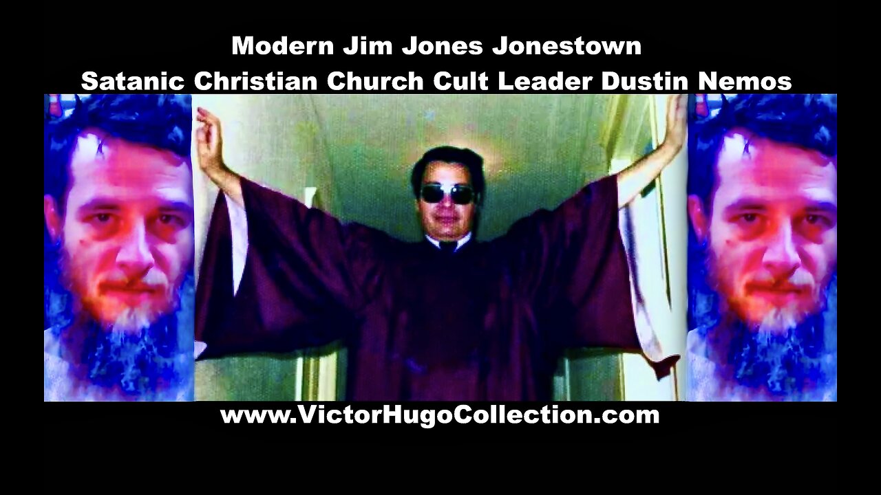 Modern Jim Jones Jonestown Satanic Christian Cult Leader Dustin Nemos Admits He Is A Hated Pariah