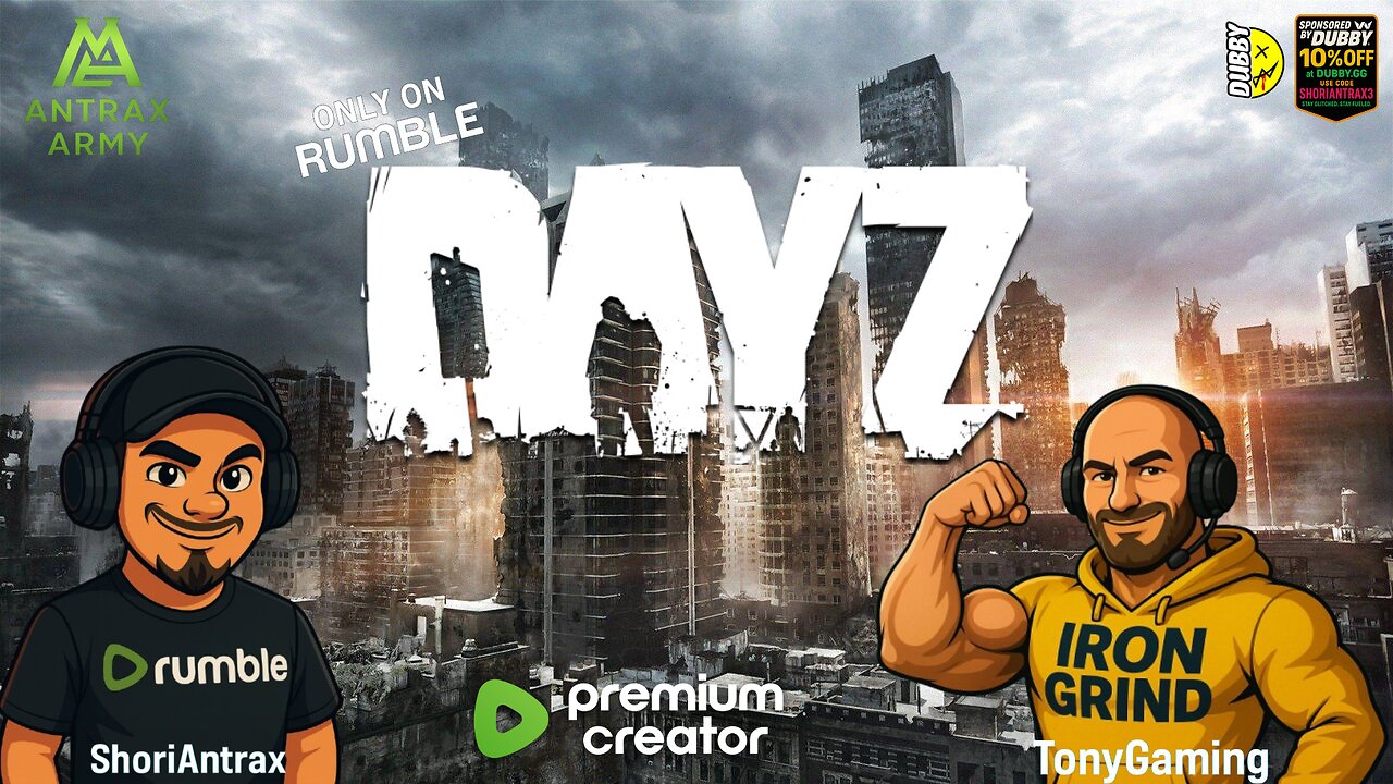LIVE: DayZ Survival with TonyGaming – No Trust, Only Survival