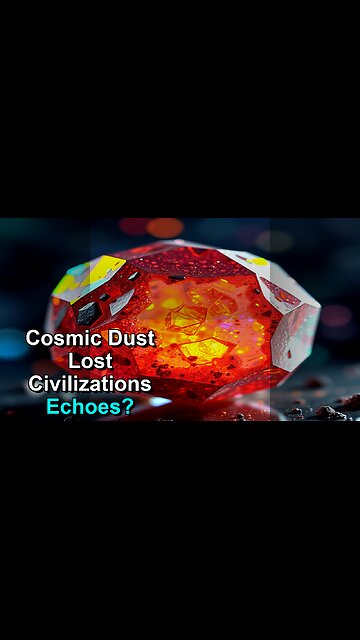 غبار كوني: ذاكرة حضارات مفقودة؟ #shorts