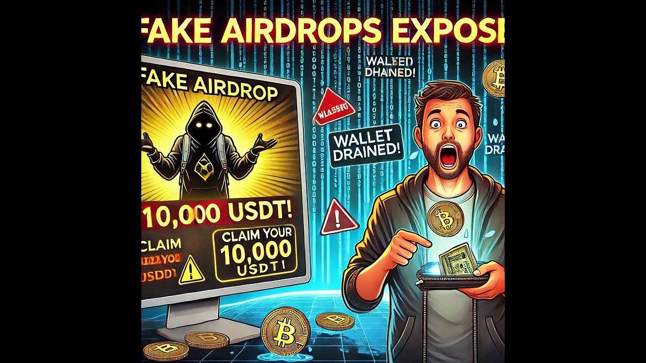 💀 FAKE AIRDROPS EXPOSED! 🚨 How Scammers Steal Your Crypto in Seconds!