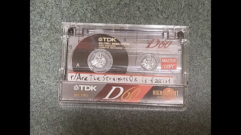 I made a cassette tape against r/AreTheStraightsOk