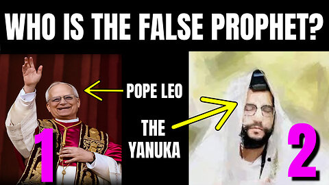 Who is The False Prophet - Pope Leo or the Yanuka Rav Shlomo Yehuda #rumblerant #trump #maga #bible #church #Israel #Iran #war