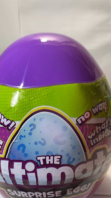 Buy It Now: Post-Easter Sale!! 2025 Ultimate Surprise 4-Toys inside Huge Mystery Egg (2 Available)