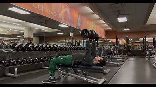 DB Deadlifts and Bench Preses 75LBS 2 Reps