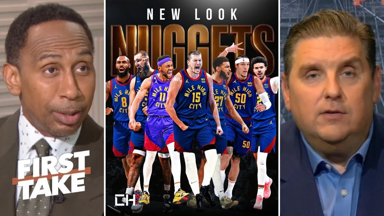 FIRST TAKE: Stephen A. Critiques Nuggets’ Support for Jokic After Adding Cameron & Bruce