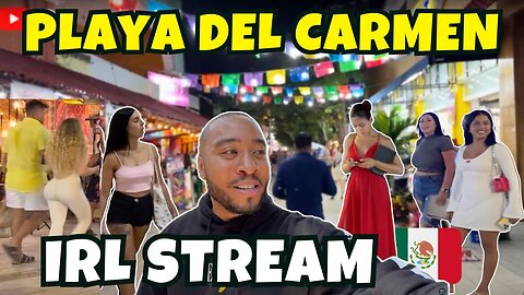 Walking Around Playa del Carmen IRL (Last Day In Mexico!)🇲🇽