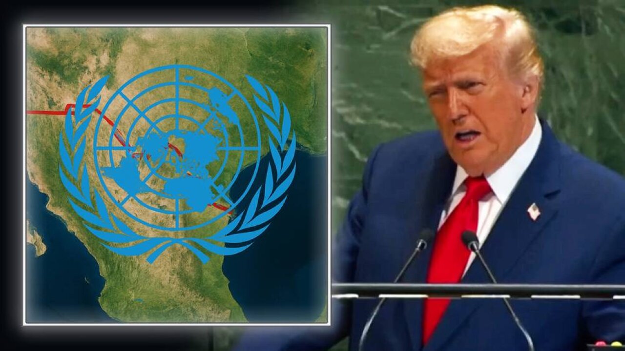BREAKING VIDEO: Trump DECLARES WAR On The UN's Orchestrated Invasion & Destruction Of The West