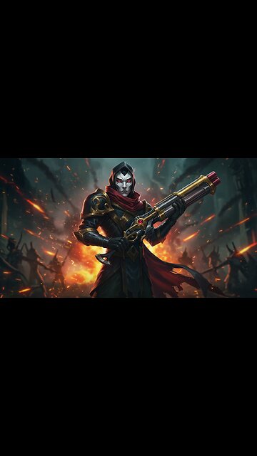 Epic Jhin Cinematic Battle | League of Legends Shorts | Precision & Power