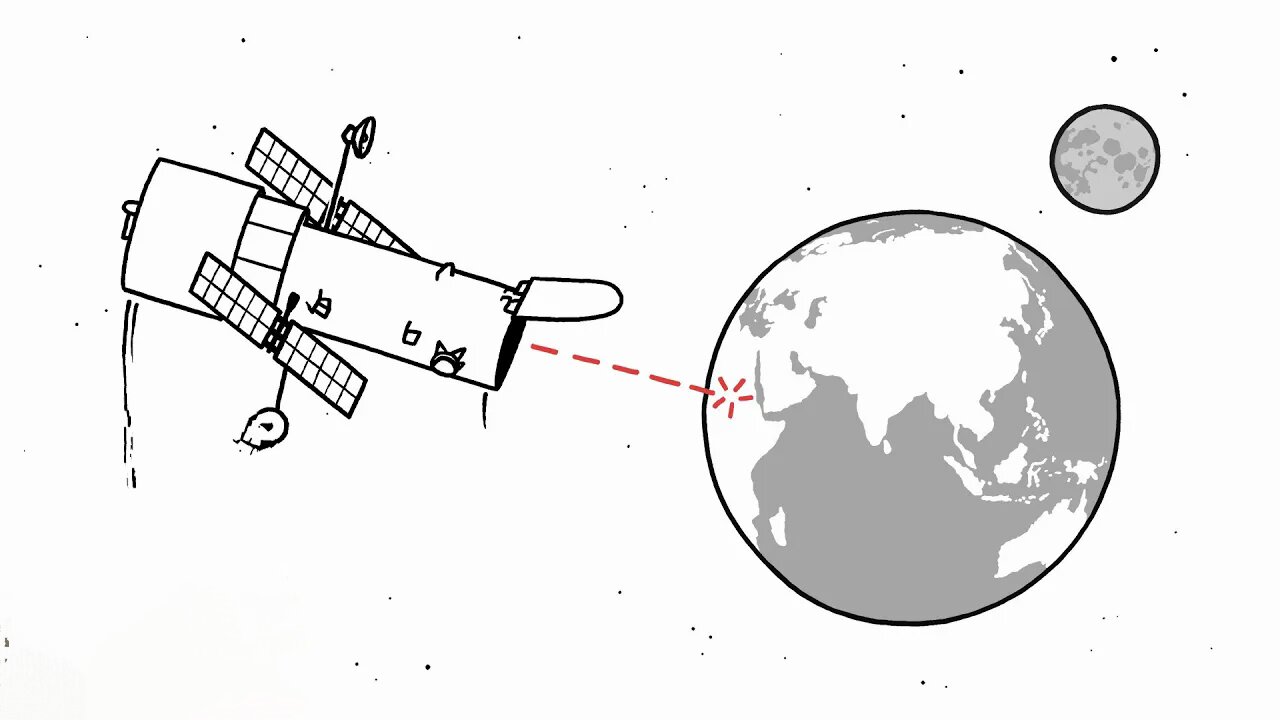 What if we aimed the Hubble Telescope at Earth?