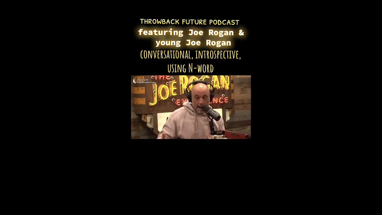 Joe Rogan saying no to the n word