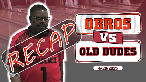 OBROS vs Old Dudes (RECAP) #bowling #shorts #youtubeshorts #youtube #trending